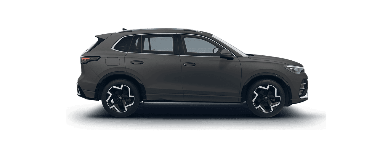 Volkswagen Tiguan R-Line in Grenadilla Black Metallic