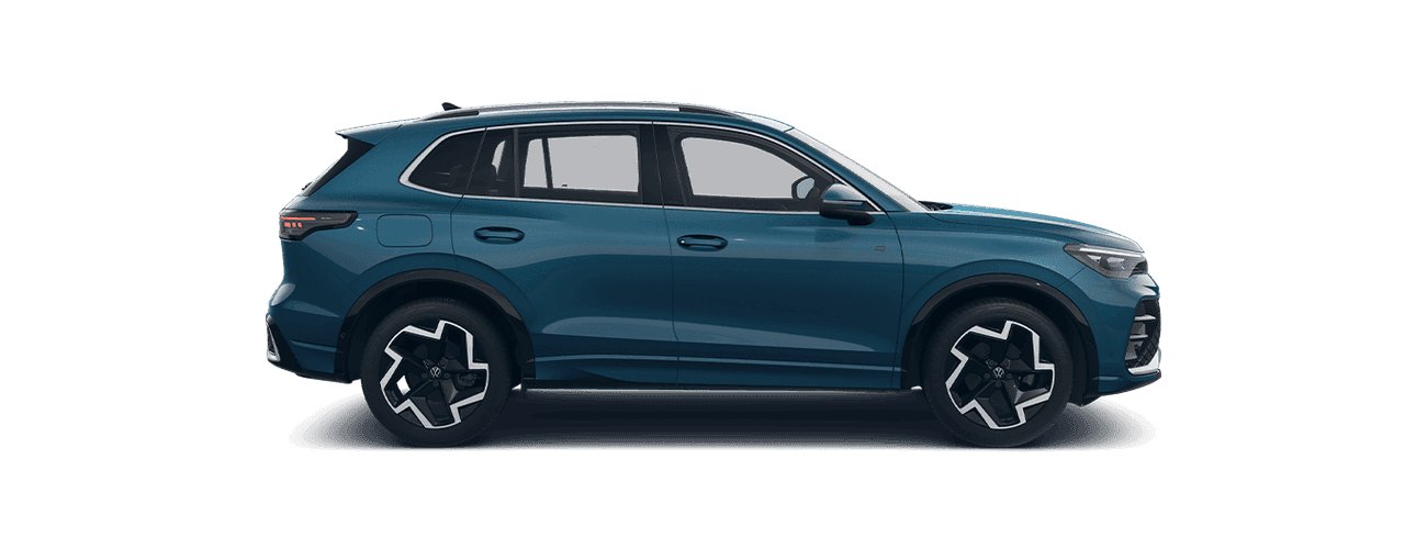 Volkswagen Tiguan R-Line in Nightshade Blue Metallic