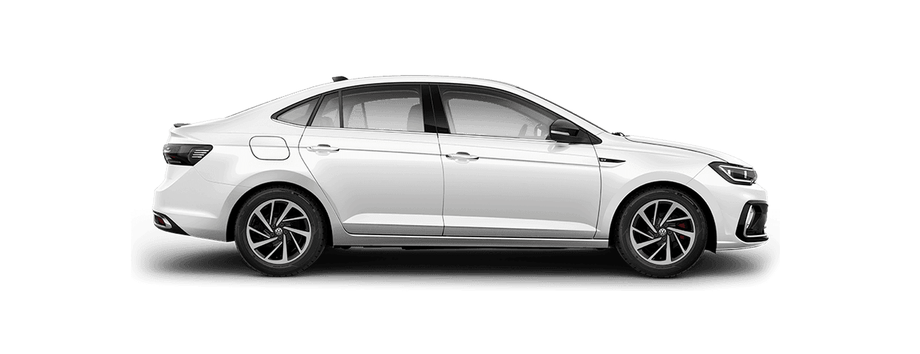 Volkswagen Virtus in Candy White