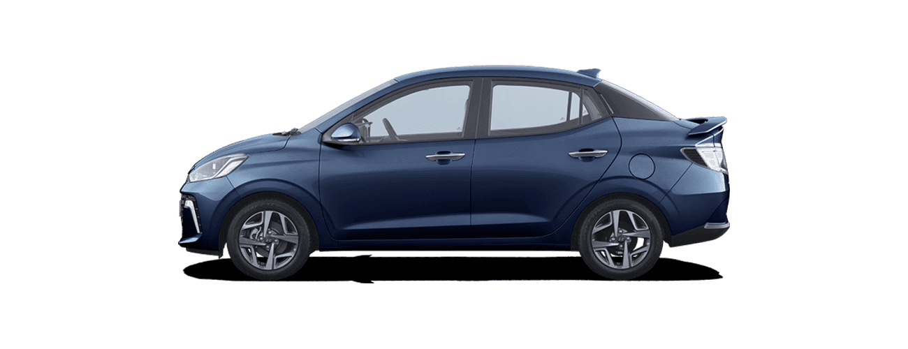 Hyundai Aura in Starry Night