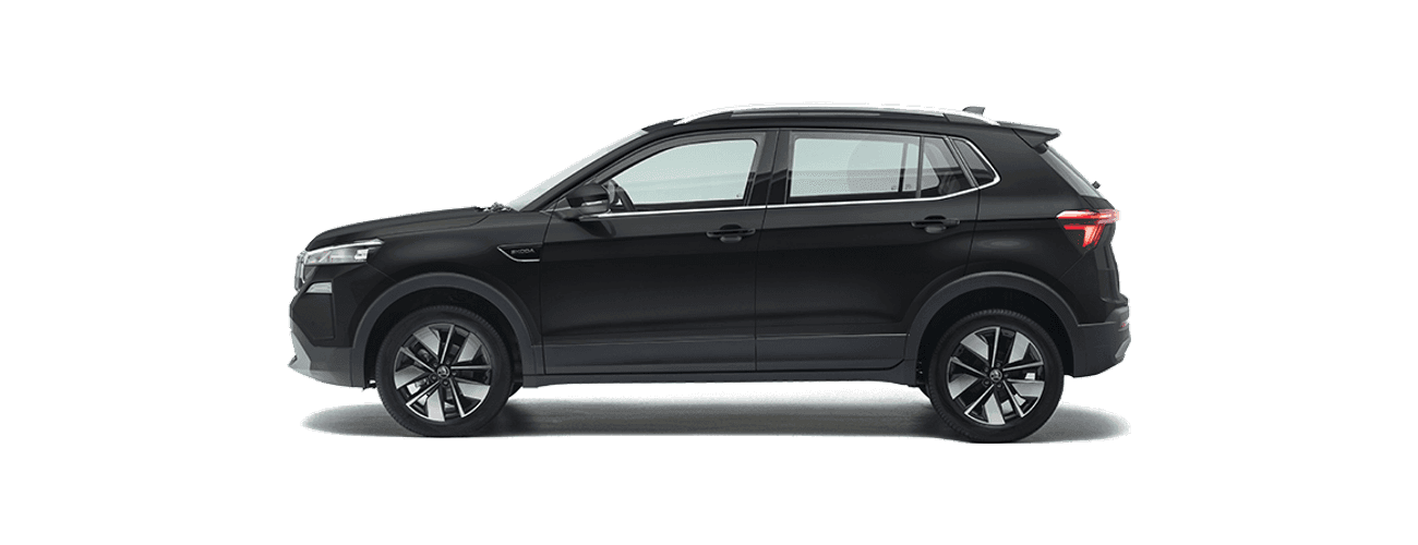 Skoda Kushaq in Deep Black