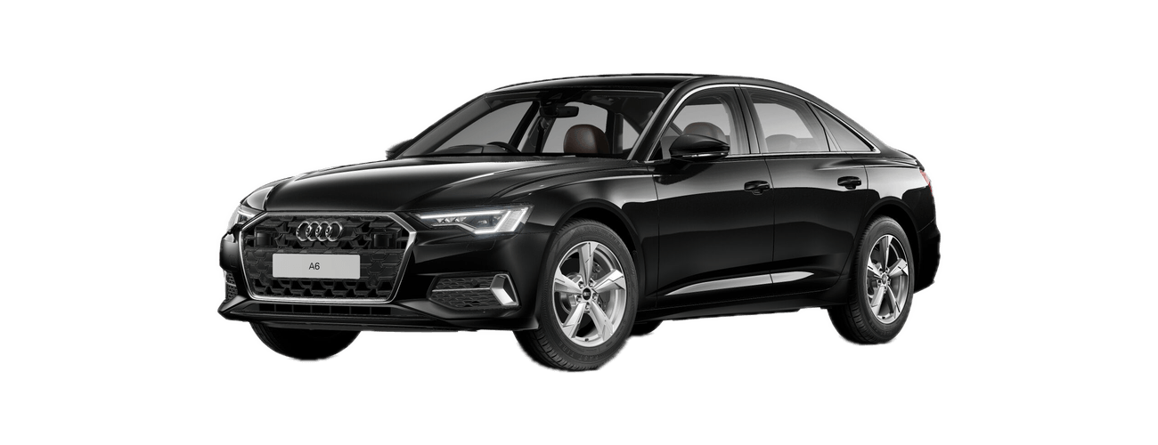 Audi A6 in Mythos Black metallic
