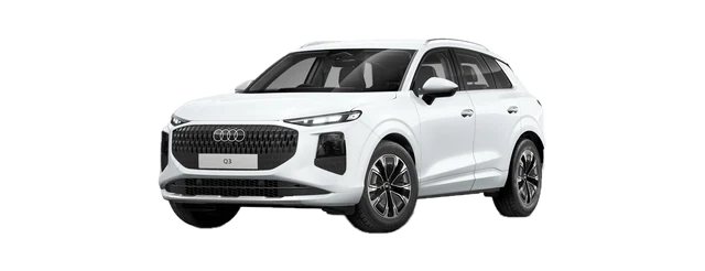 Audi Q3 in Glacier White metallic