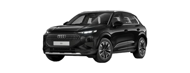 Audi Q3 in Mythos Black metallic