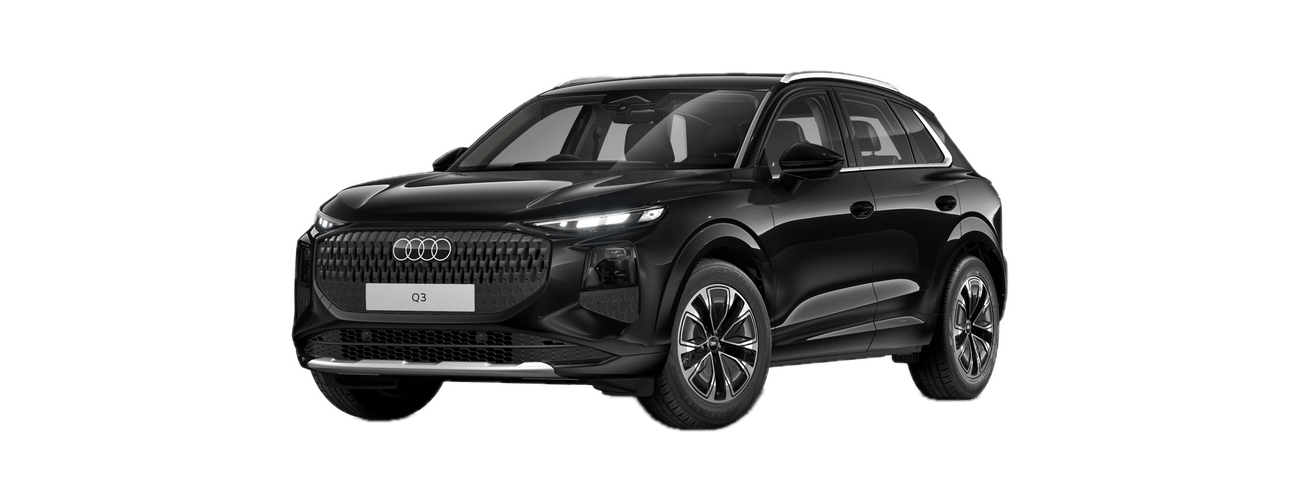 Audi Q3 in Mythos Black metallic