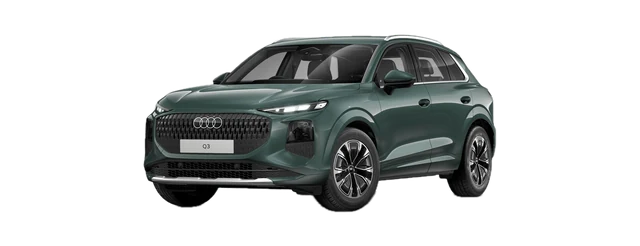 Audi Q3 in Sage Green metallic