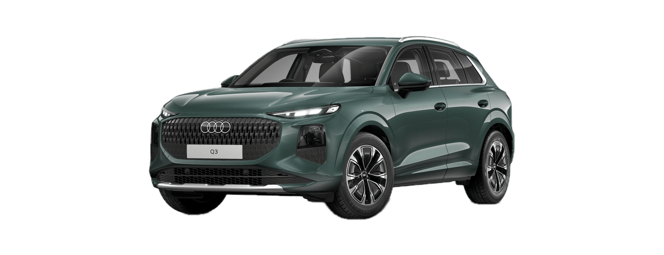 Audi Q3 in Sage Green metallic
