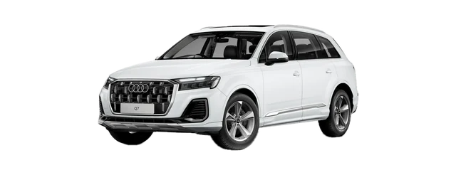 Audi Q7 in Glacier White metallic