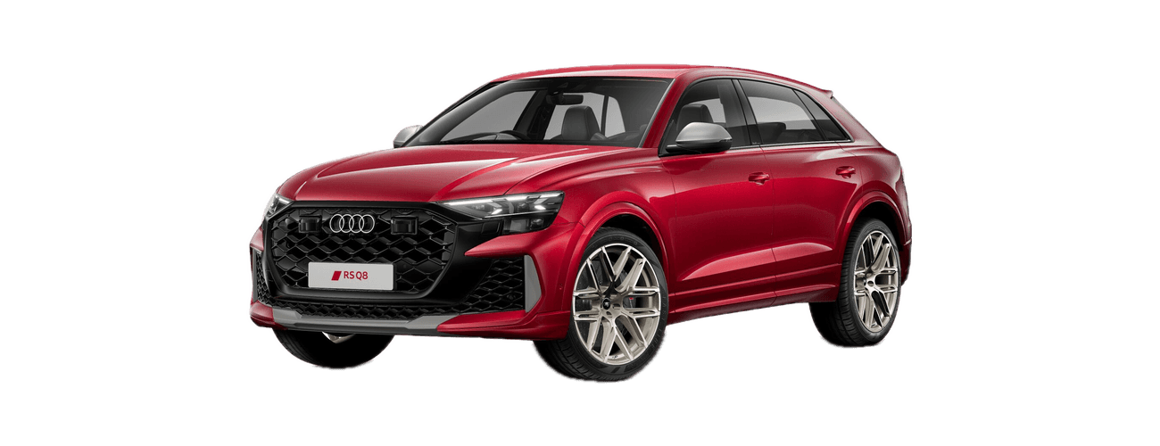 Audi RS Q8 in Chili Red metallic