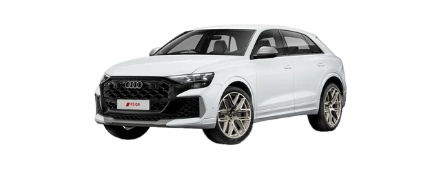 Audi RS Q8 in Glacier White metallic