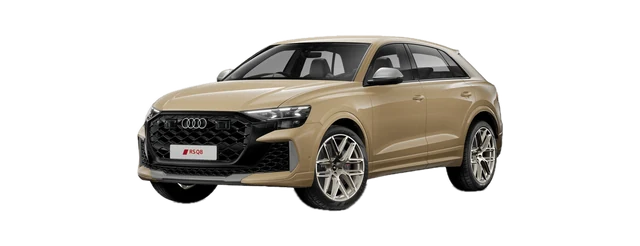 Audi RS Q8 in Sakhir Gold metallic