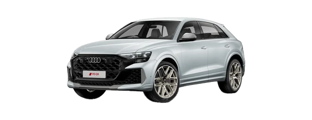 Audi RS Q8 in Satellite Silver metallic