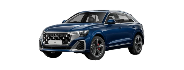 Audi SQ8 in Ascari Blue metallic