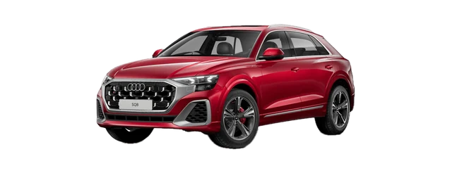 Audi SQ8 in Chili Red metallic
