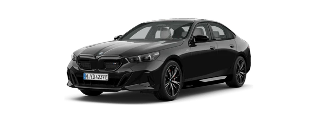 BMW i5 M60 in Black Sapphire metallic
