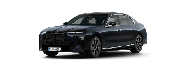 BMW i7 M70 in M Carbon Black metallic