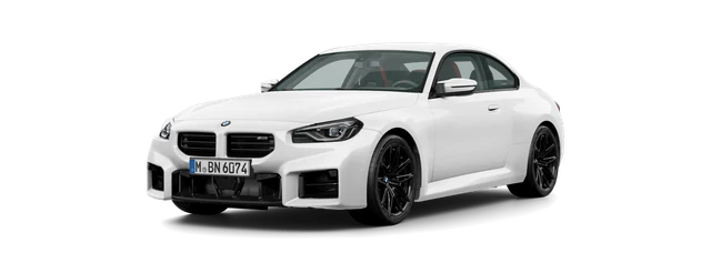 BMW M2 in Alpine White solid