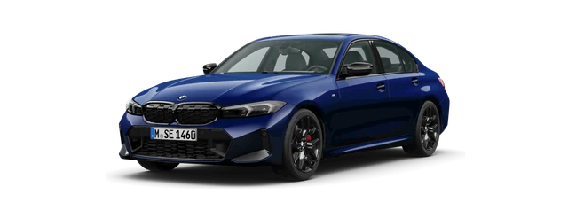 BMW M340i in BMW Individual Tanzanite Blue