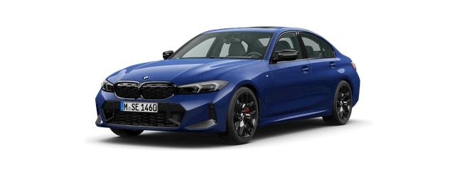 BMW M340i in M Portimao Blue metallic
