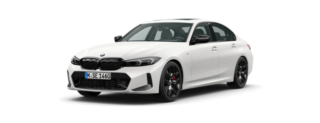 BMW M340i in Mineral White metallic