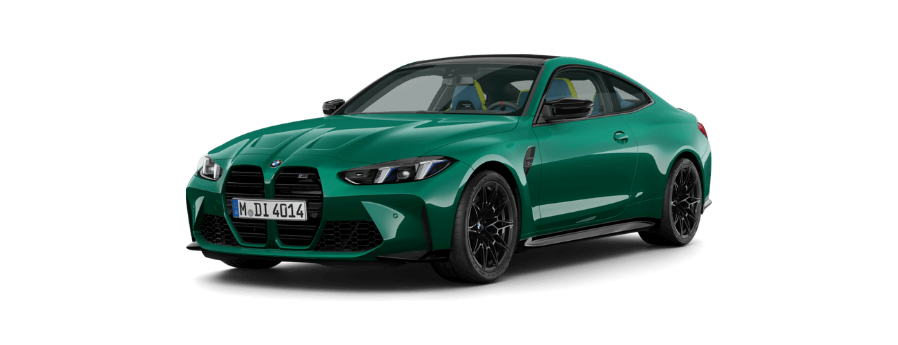 BMW M4 in M Isle Of Man Green metallic