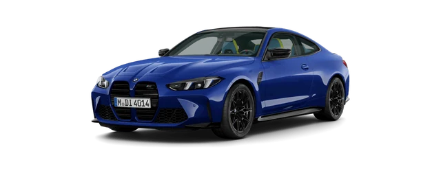 BMW M4 in M Portimao Blue metallic