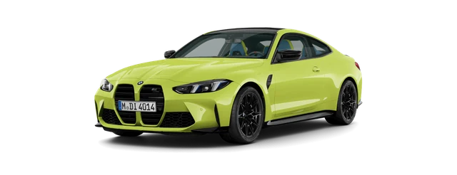 BMW M4 in M Sao Paulo Yellow solid