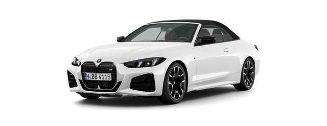 BMW M440i Convertible in Alpine White solid