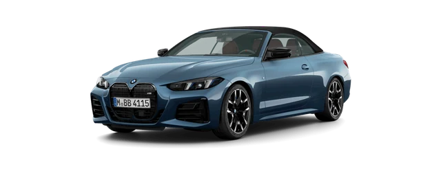 BMW M440i Convertible in Arctic Race Blue metallic