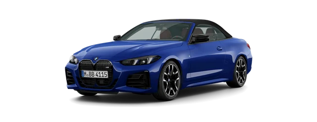 BMW M440i Convertible in M Portimao Blue metallic