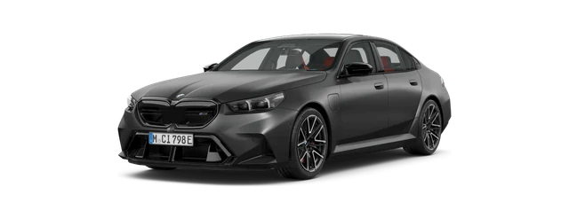 BMW M5 in BMW Individual Frozen Deep Grey metallic