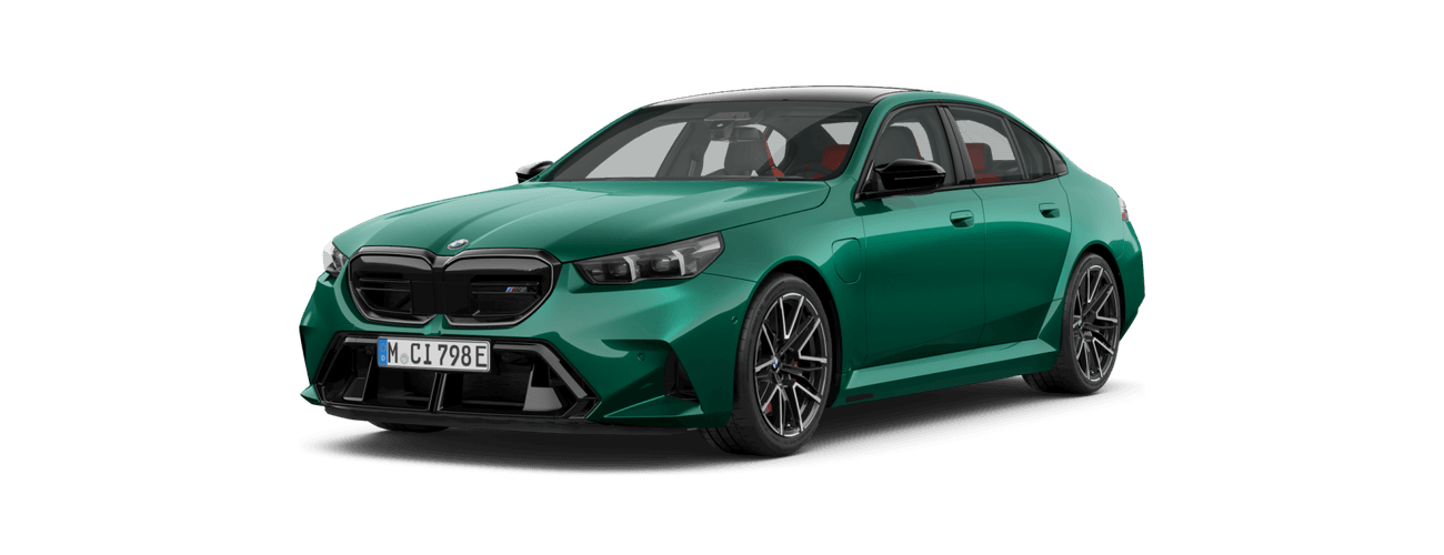 BMW M5 in M Isle Of Man Green metallic