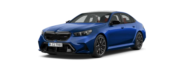 BMW M5 in M Marina Bay Blue metallic