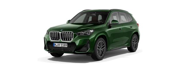 BMW X1 in Sanremo Green metallic