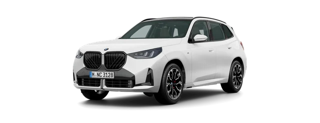 BMW X3 in Alpine White solid
