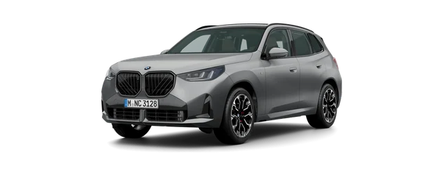 BMW X3 in BMW Individual Frozen Pure Grey metallic