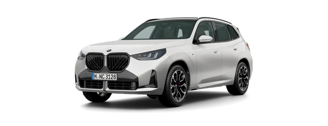 BMW X3 in Mineral White metallic