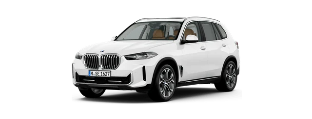 BMW X5 in Alpine White solid