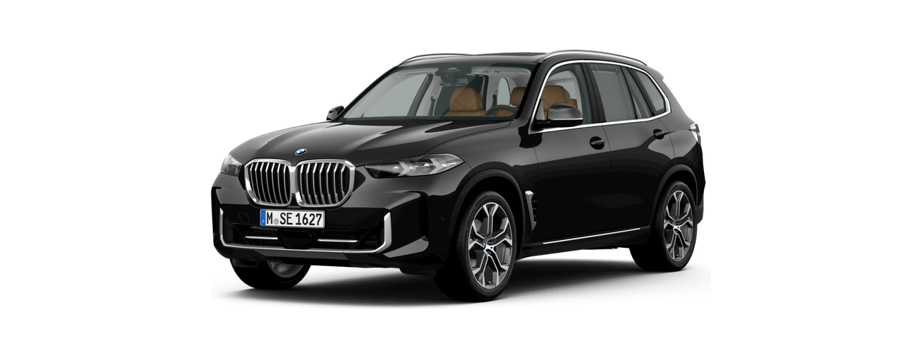 BMW X5 in Black Sapphire metallic