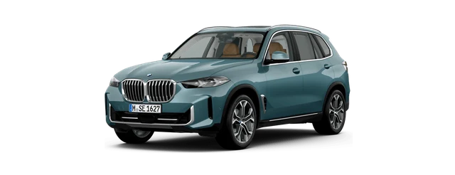 BMW X5 in Blue Ridge Mountain metallic