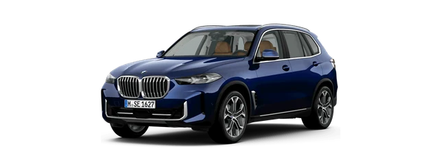 BMW X5 in BMW Individual Tanzanite Blue