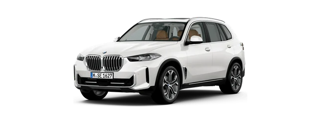 BMW X5 in Mineral White metallic