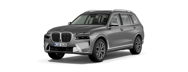 BMW X7 in BMW Individual Frozen Pure Grey metallic