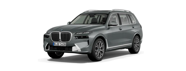 BMW X7 in Skyscraper Grey metallic