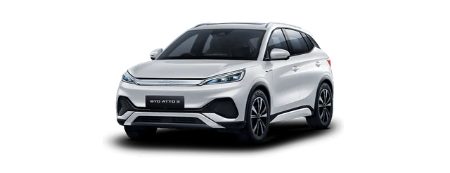 BYD ATTO 3 in Ski White