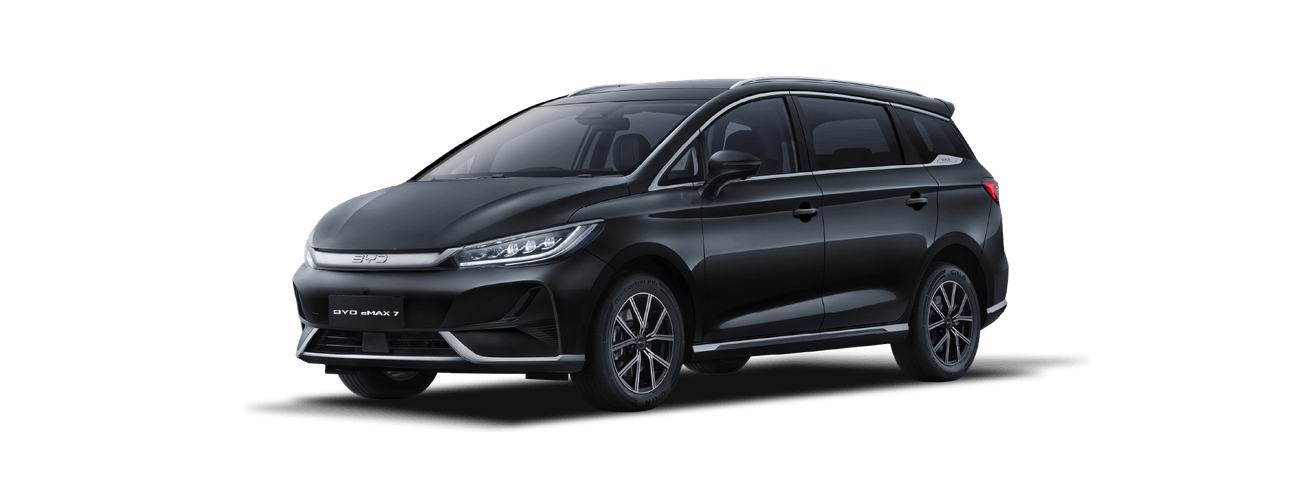 BYD eMAX 7 in Cosmos Black