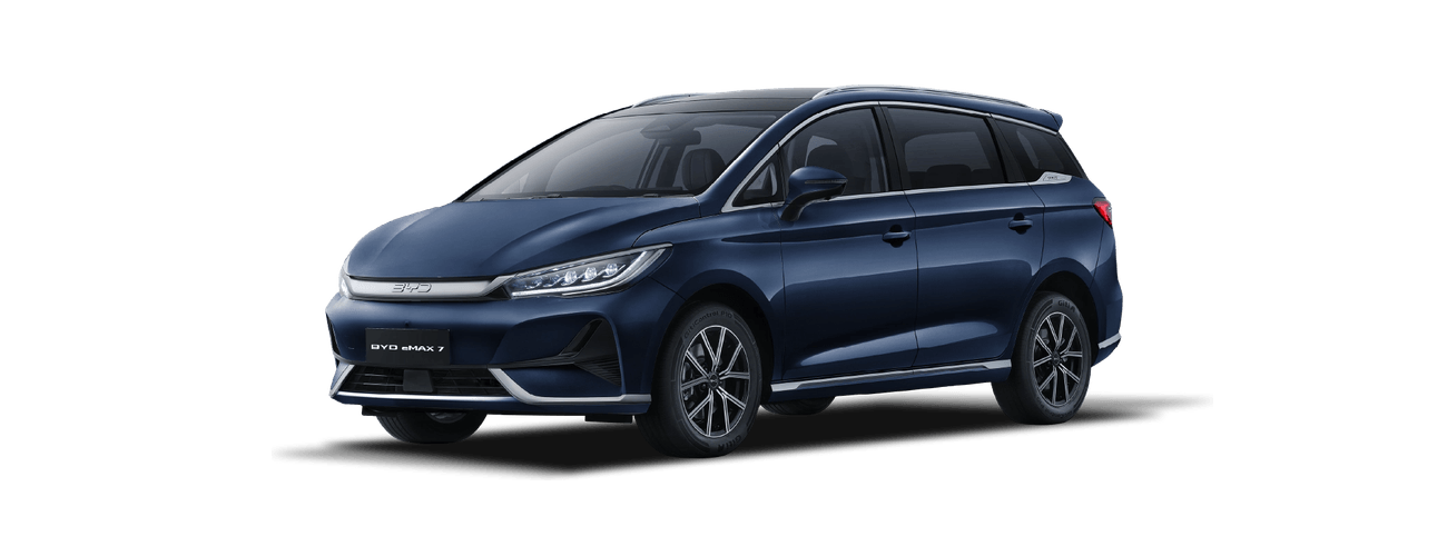 BYD eMAX 7 in Quartz Blue