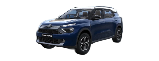 Citroen AircrossX in Cosmo Blue & Polar White