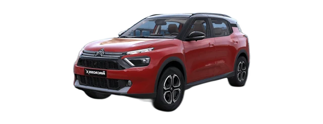 Citroen AircrossX in Garnet Red & Perla Nera Black