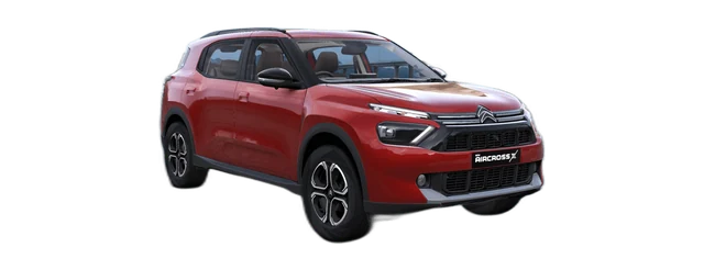 Citroen AircrossX in Garnet Red